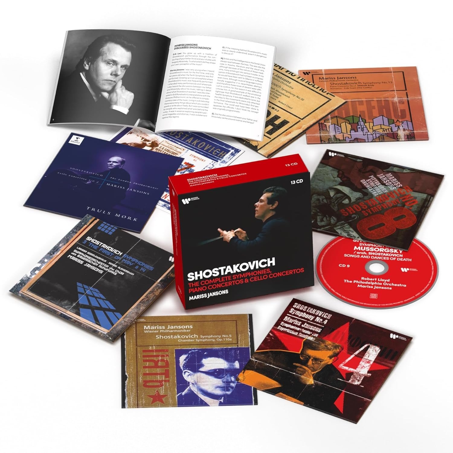 CD Shop - MARISS JANSONS SHOSTAKOVICH: THE COMP...