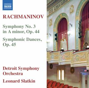 CD Shop - DETROIT SYMPHONY ORCHESTRA,LEONARD SLATKIN RACHMANINOV: SYMPHONY ...
