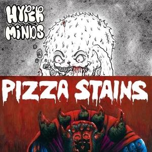 CD Shop - HYPER MINDS,PIZZA STAINS 7-SPLIT