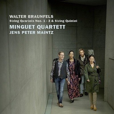 CD Shop - MINGUET QUARTETT & JENS PETER MAINTZ WALTER BRAUNFELS,..