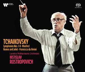 CD Shop - MSTISLAV ROSTROPOVICH,LONDON PHILHARMONIC ORCHESTRA TCHAIKOVSKY: SYMPHONIE...