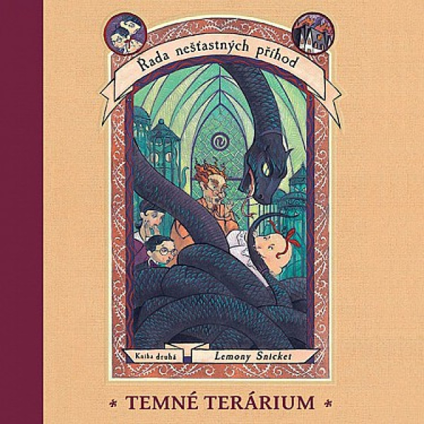 CD Shop - HRUSKA LIBOR: Snicket: Rada nestastnych prihod. Kniha druha. Temne terarium (MP3-CD)