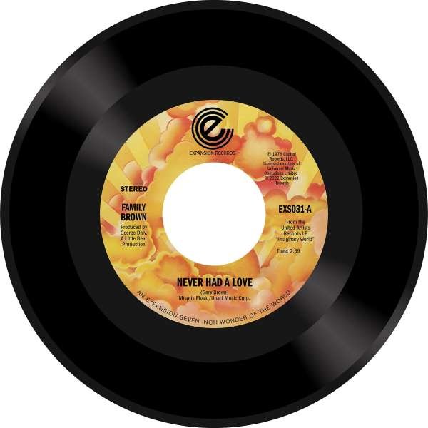 CD Shop - FAMILY BROWN NEVER HAD A LOVE