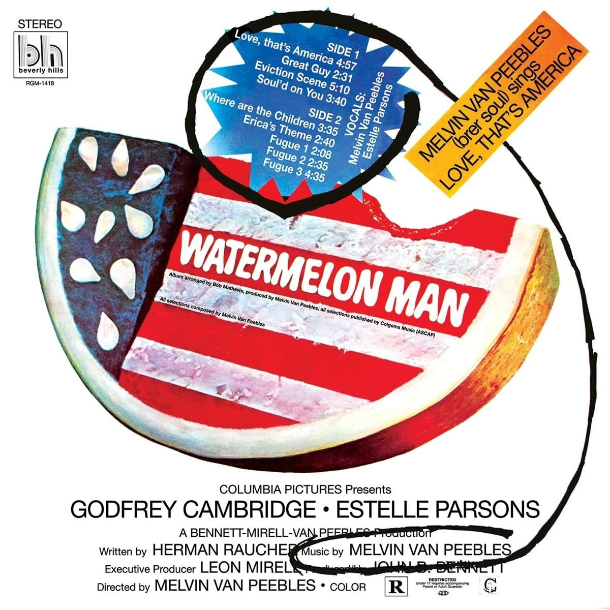 CD Shop - MELVIN VAN PEEBLES WATERMELON MAN