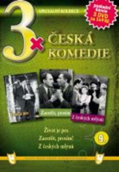 CD Shop - FILM 3X CESKA KOMEDIE IX - ZIVOT JE PES / ZAOSTRIT PROSIM! / Z CESKYCH MLYNU