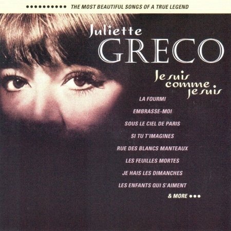 CD Shop - JULIETTE GRECO JE SUIS COMME JE SUIS