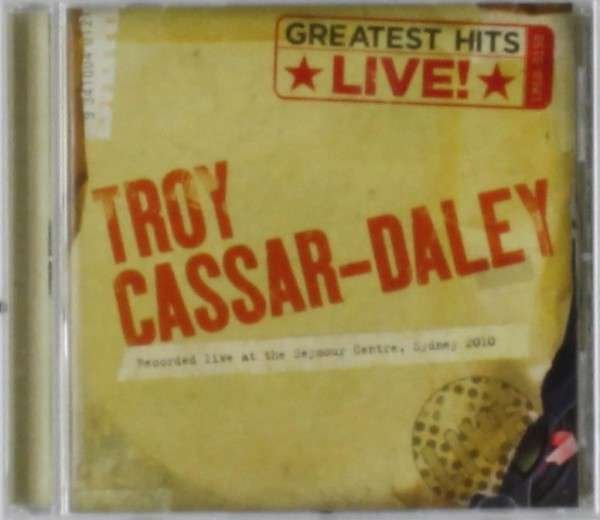CD Shop - TROY CASSAR-DALEY GREATEST HITS LIVE