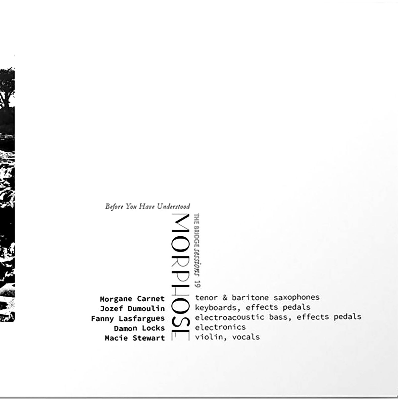 CD Shop - MORGANE CARNET,JOZEF DUMOULIN,FANNY LASFARGUES MORPHOSE