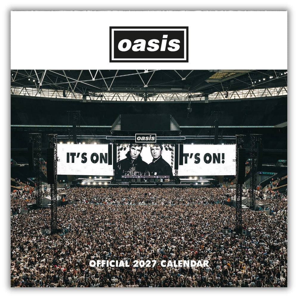 CD Shop - OASIS Oasis Calendar 2027 (LP Sized Calendar)
