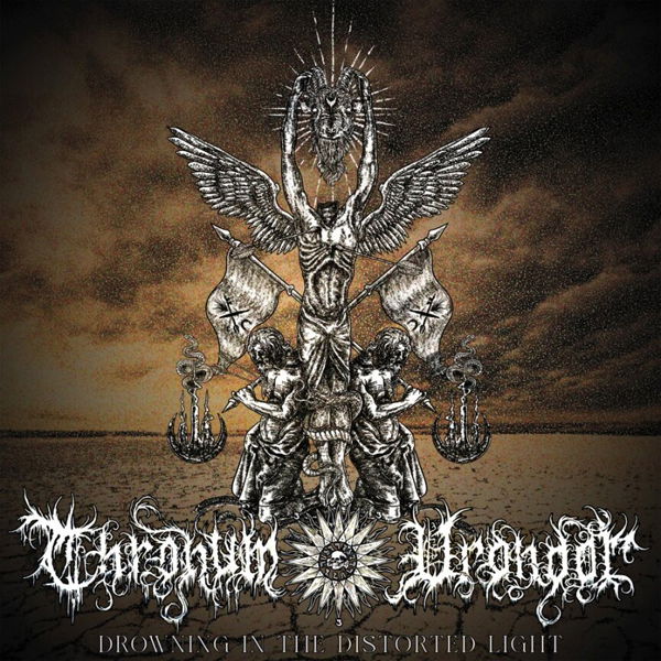 CD Shop - THRONUM VRONDOR DROWING IN THE DISTORT...