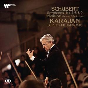 CD Shop - HERBERT VON KARAJAN,BERLINER PHILHARMONIKER SCHUBERT: SYMPHONIES N...
