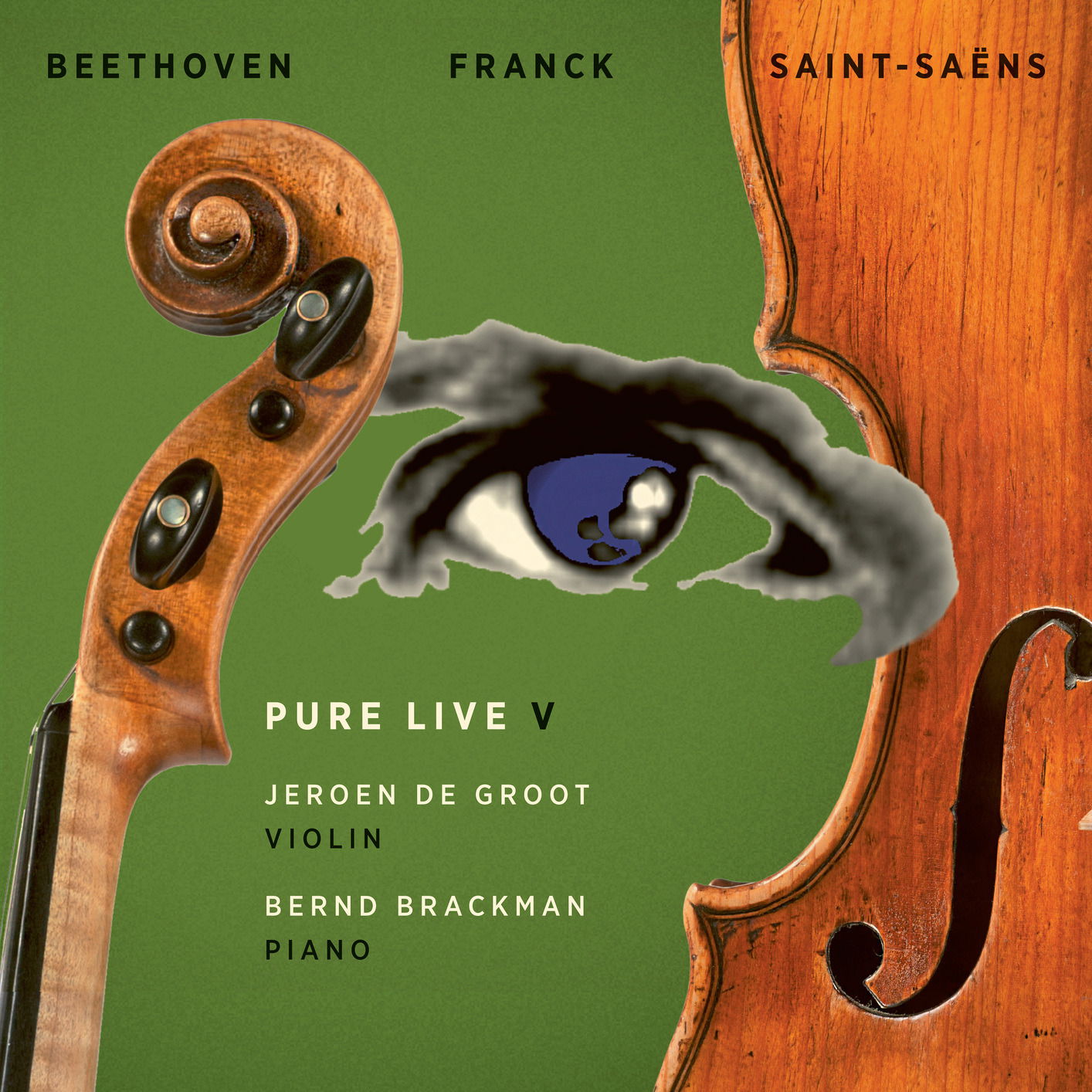 CD Shop - JEROEN DE GROOT,BERND BRACKMAN PURE LIVE V - BEETHOVE...