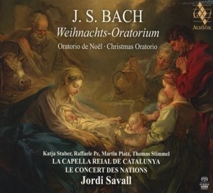 CD Shop - SAVALL, JORDI/LA CAPELLA Bach: Weihnachts-Oratorium