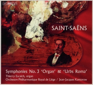 CD Shop - ORCHESTRE PHILHARMONIQUE Saint Saens: Symphonies No. 3 Organ & Urbs Roma