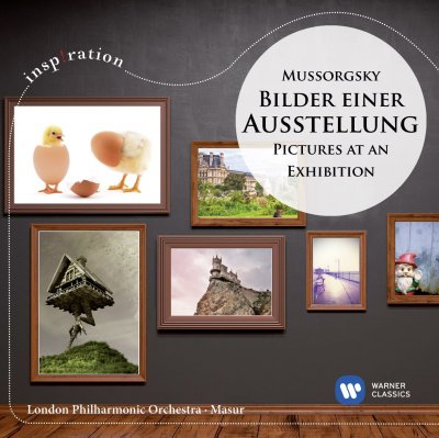 CD Shop - LONDON PHILHARMONIC ORCHESTRA/KURT MASUR BILDER EINER AUSSTELLUNG