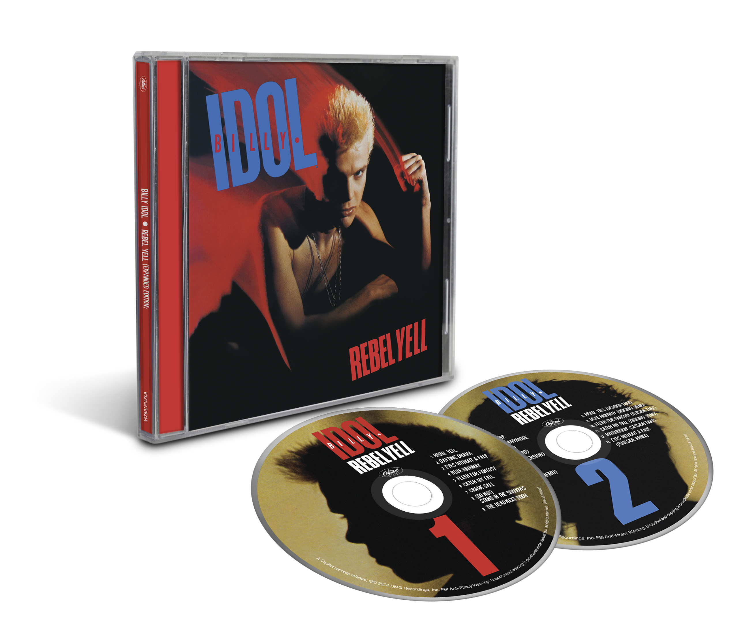 CD Shop - BILLY IDOL REBEL YELL
