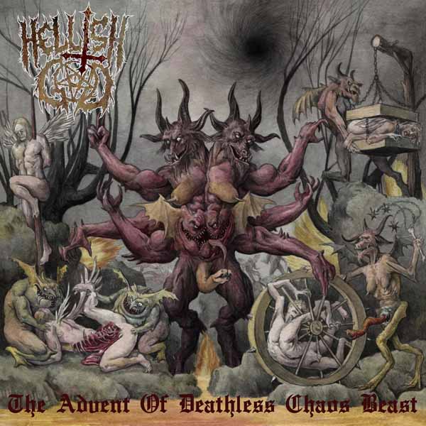 CD Shop - HELLISH GOD THE ADVENT OF DEATHLESS CHAOS BEAST