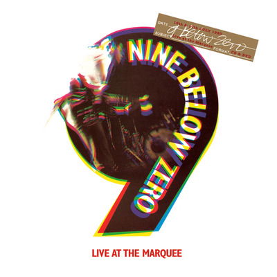 CD Shop - NINE BELOW ZERO LIVE AT THE MARQUEE