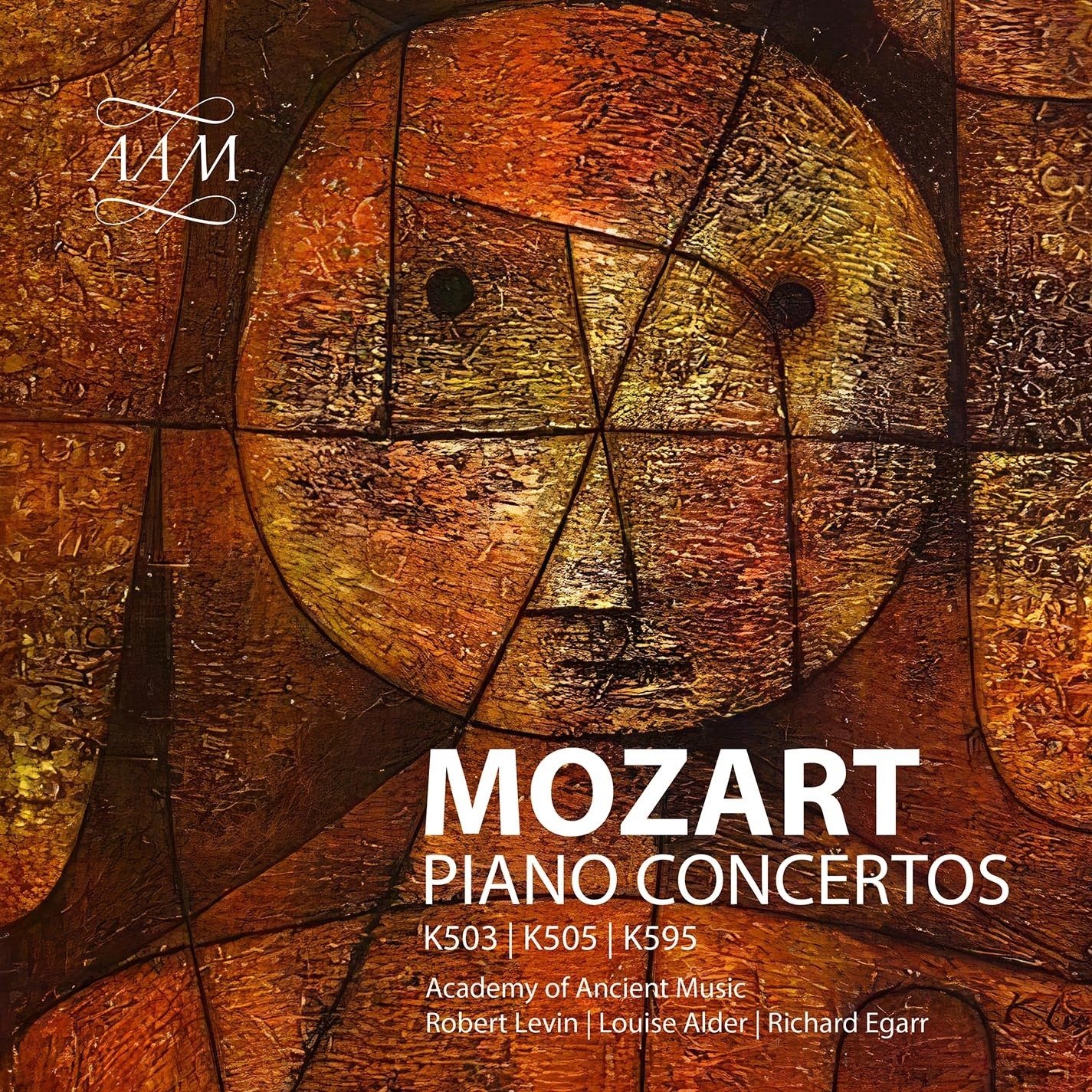CD Shop - ACADEMY OF ANCIENT MUSIC,ROBERT LEVIN,RICHARD EGARR MOZART PIANO CONCERTOS...