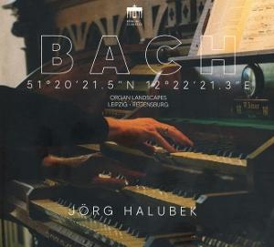 CD Shop - JORG HALUBEK BACH: ORGAN LANDSCAPES...