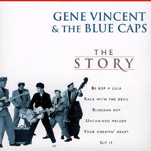 CD Shop - GENE -& THE BLUE CAPS- VINCENT STORY + CD-ROM