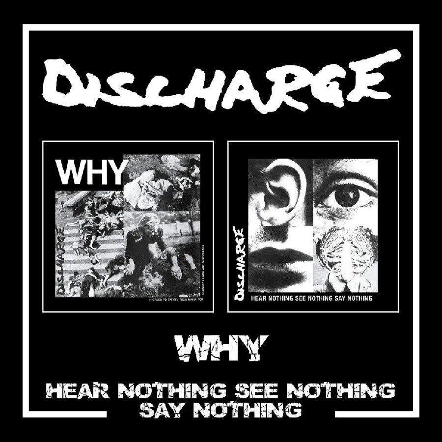CD Shop - DISCHARGE WHY/HEAR NOTHING SEE N...