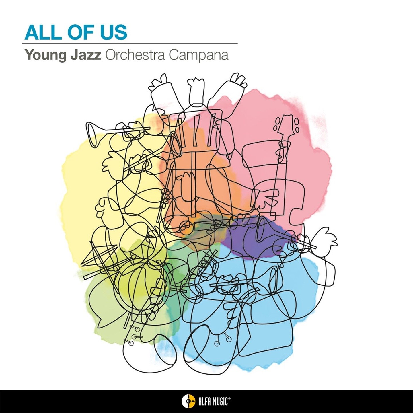 CD Shop - YOUNG JAZZ ORCHESTRA CAMPANA ALL OF US