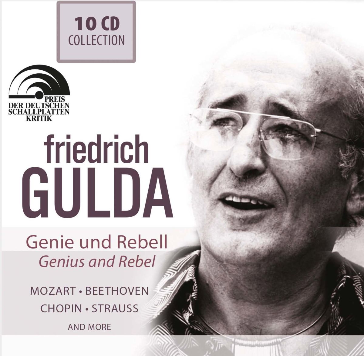 CD Shop - GULDA FRIEDRICH GULDA - GENIE UND REBELL