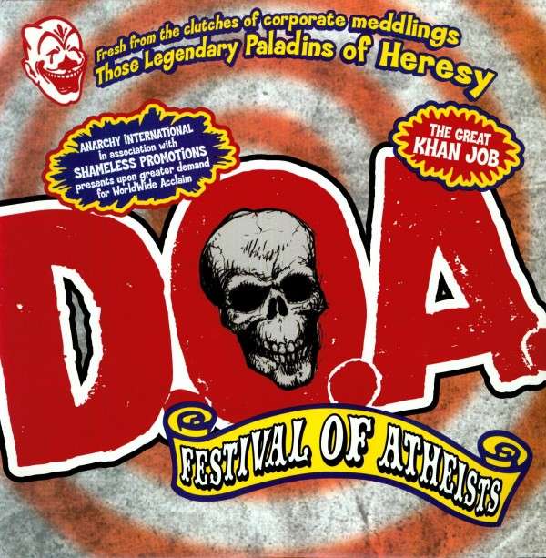 CD Shop - D.O.A. FESTIVAL OF ATHEISTS