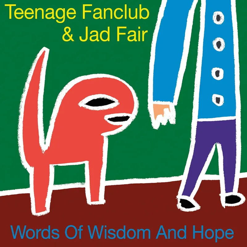 CD Shop - TEENAGE FANCLUB & JAD FAIR WORDS OF WISDOM