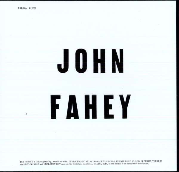 CD Shop - JOHN FAHEY BLIND JOE DEATH VOL.1