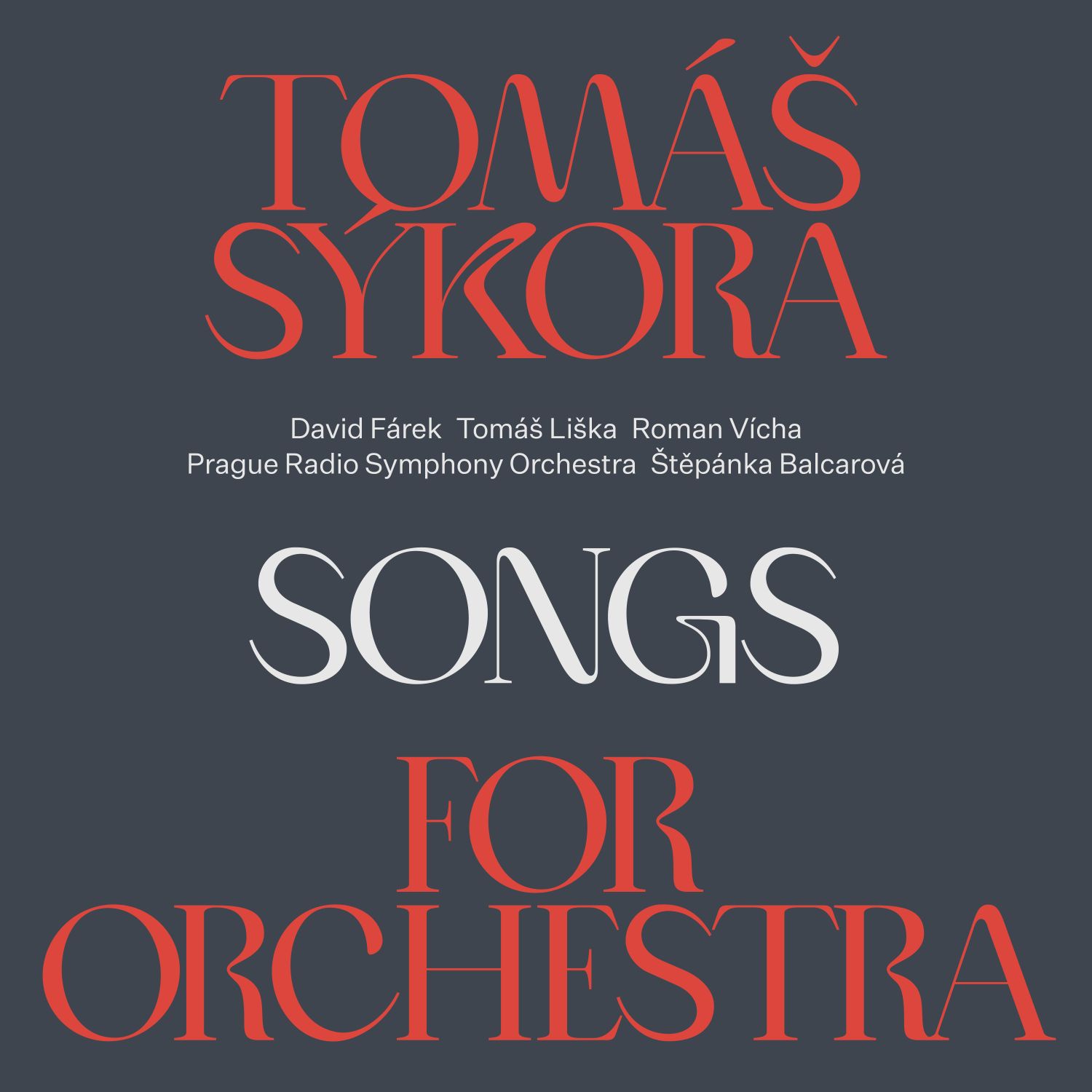 CD Shop - DAVID FAREK SONGS FOR ORCHESTRA