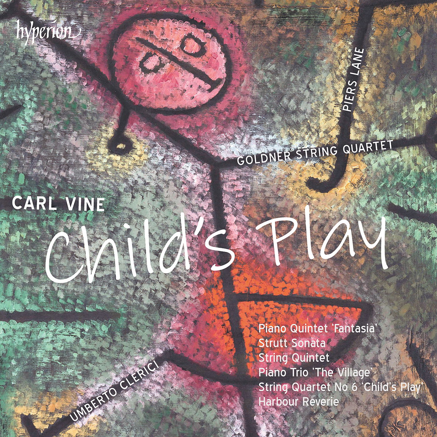 CD Shop - GOLDNER STRING QUARTET,PIERS LANE VINE: CHILD\