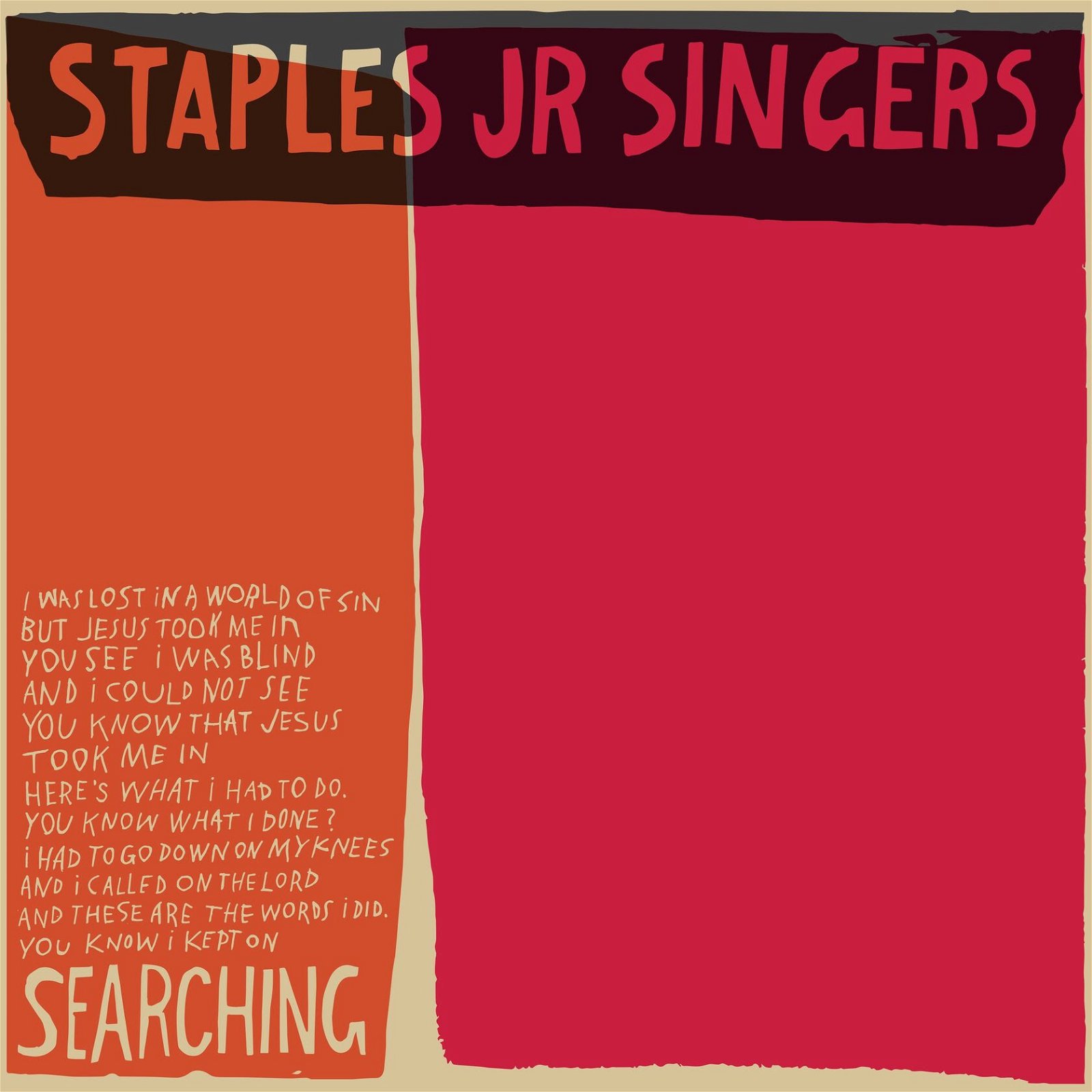 CD Shop - STAPLES JR. SINGERS SEARCHING