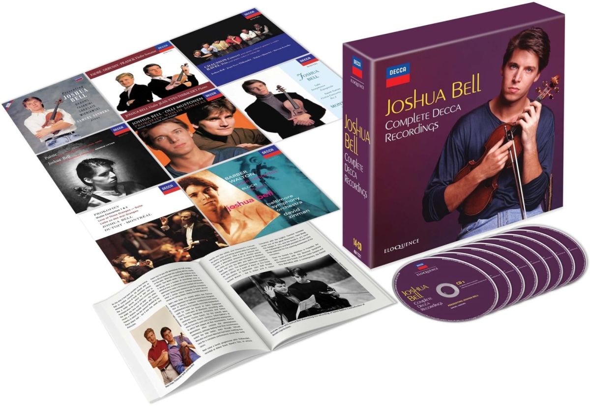 CD Shop - JOSHUA BELL COMPLETE DECCA RECORDINGS