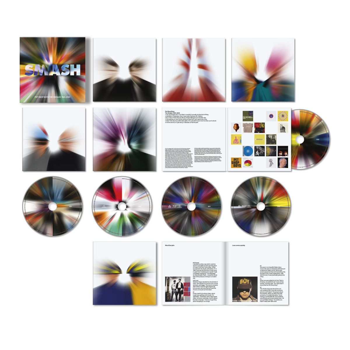CD Shop - PET SHOP BOYS SMASH - THE SINGLES 1985-2020 (LIMITED 3CD+2BR)