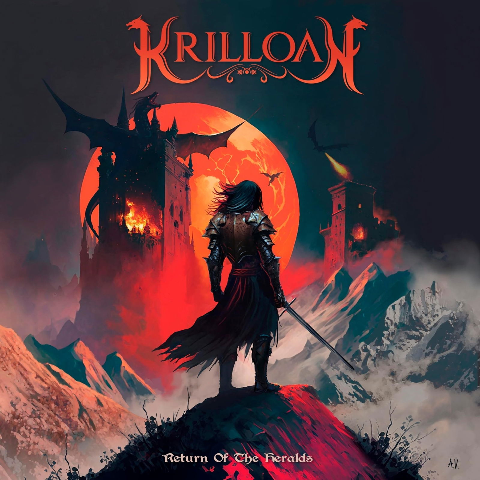 CD Shop - KRILLOAN RETURN OF THE HERALDS