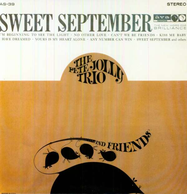 CD Shop - THE PETE JOLLY TRIO AND FRIENDS SWEET SEPTEMBER