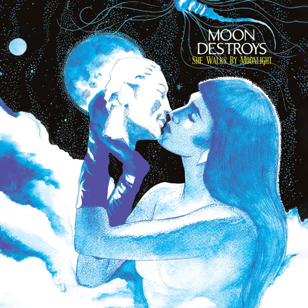 CD Shop - MOON DESTROYS SHE WALKS BY MOONLIGHT