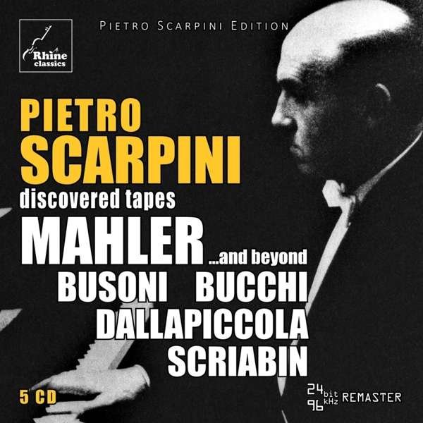 CD Shop - PIETRO SCARPINI MAHLER AND BEYOND (5CD...