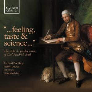 CD Shop - RICHARD BOOTBY FEELING, TASTE & SCIENCE... THE VIOLA DA GAMBA MUSIC OF CARL FRIEDRICH ABEL