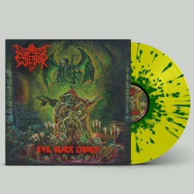 CD Shop - ESTRETOR EVIL BLACK CHURCH SPLATTER LT