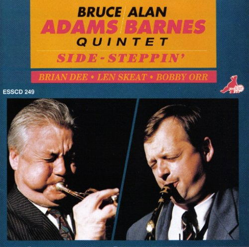 CD Shop - BRUCE ADAMS,ALAN BARNES QUARTET SIDE-STEPPIN