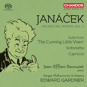 CD Shop - EDWARD GARDNER,BERGEN PHILHARMONIC ORCHESTRA,JEAN-EFFLAM BAVOUZET JANACEK: ORCHESTRAL WO...