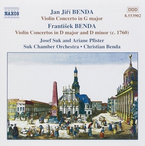 CD Shop - J.J. & F. BENDA VIOLIN CONCERTOS 1