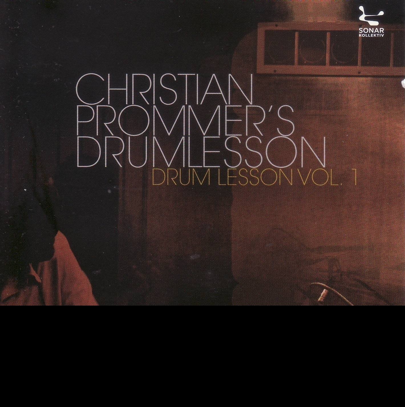 CD Shop - CHRISTIAN -DRUML PROMMER DRUMLESSON 1