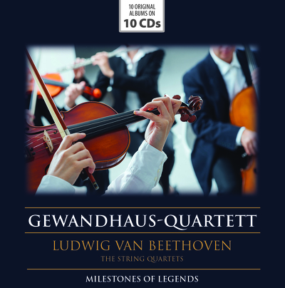 CD Shop - GEWANDHAUS QUARTETT BEETHOVEN: DIE STREICH...