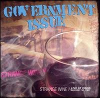 CD Shop - GOVERNMENT ISSUE STRANGE WINE, LIVE AT ...