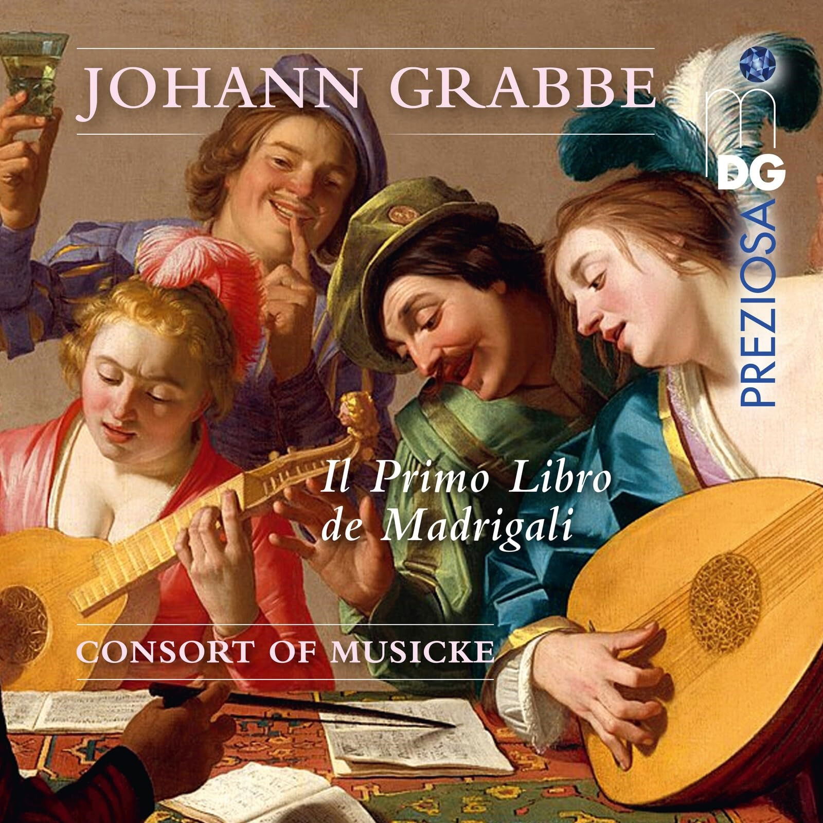 CD Shop - CONSORT OF MUSICKE GRABBE: IL PRIMO LIBRO...