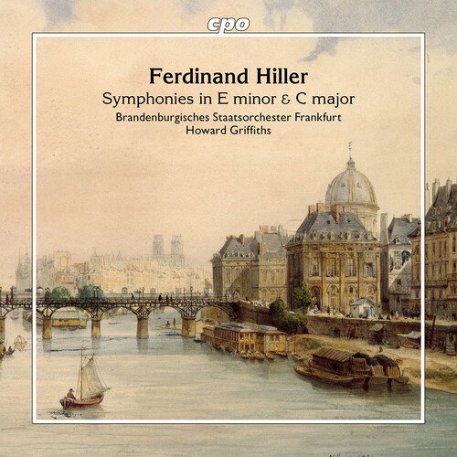CD Shop - BRANDENBURGISCHES STAATSORCHESTER FRANKFURT HILLER: SYMPHONIES IN E MINOR & C MAJOR